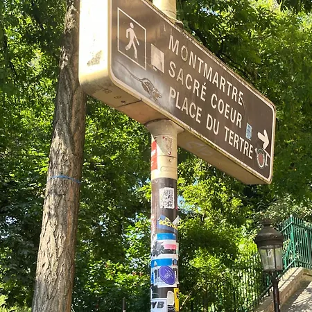 Magnifique 2p Avec Vue Sur Le Sacré Coeur Appartamento