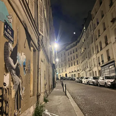 Appartamento Magnifique 2p Avec Vue Sur Le Sacré Coeur Parigi